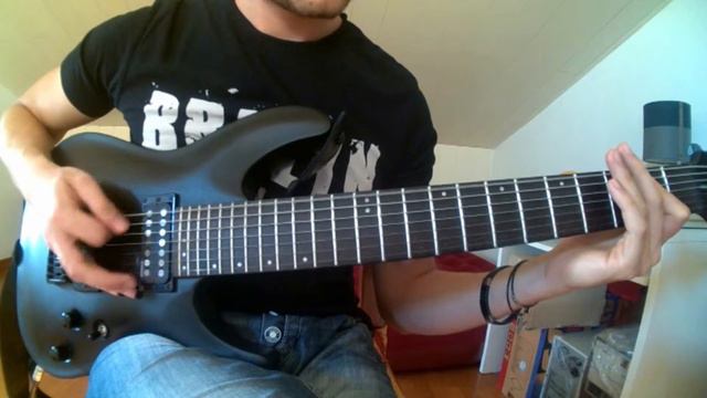 Nevermore - Narcosynthesis (cover all guitars HD) смотреть онлайн