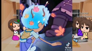 ~гача лайф~(рякция родителей энни) "на амфибия" /1 часть\