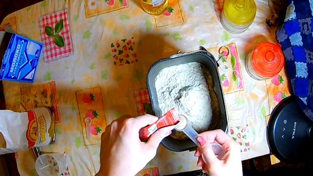 Вкусный хлеб из кукурузно-пшеничной муки в хлебопечке #хлеб смотреть онлайн