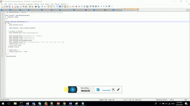 Simple Headless Chrome Test Automation смотреть онлайн