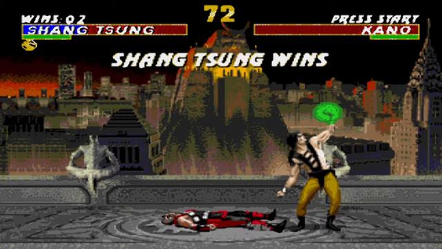 ULTIMATE MORTAL KOMBAT 3 SEGA HACK)