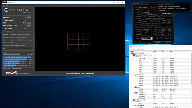 Ryzen 5 1600 Stock vs Overclock смотреть онлайн