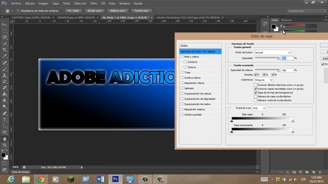 Como Hacer Un Banner Creativo Para Youtube // Photoshop