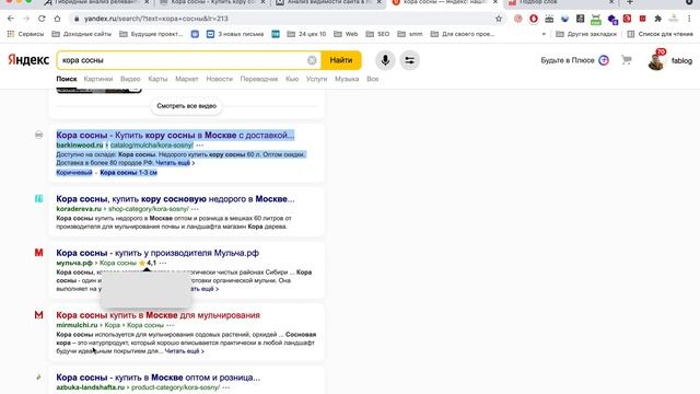 SEO аудит интернет магазина товаров для мульчирования смотреть онлайн
