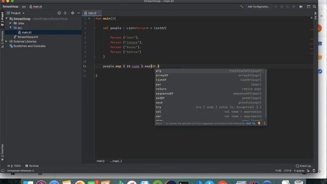 Kotlin forEach Loop - Tutorial #7 смотреть онлайн