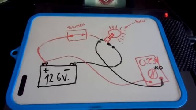 Prueba de caida de Voltaje (Electricidad del auto) смотреть онлайн