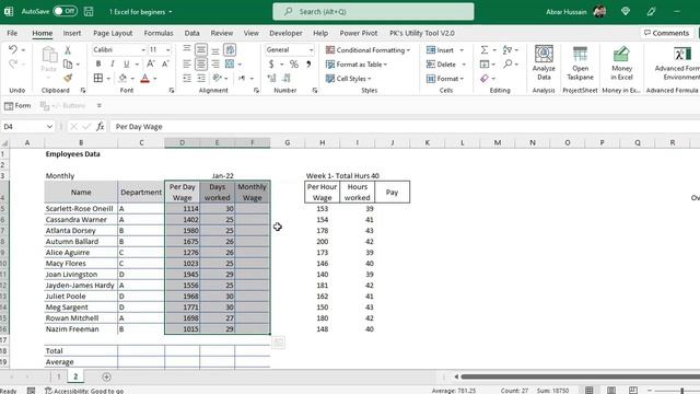 Microsoft Excel Tutorial for Beginners | Session 2 | Excel Complete Course | Excel Full Course смотреть онлайн