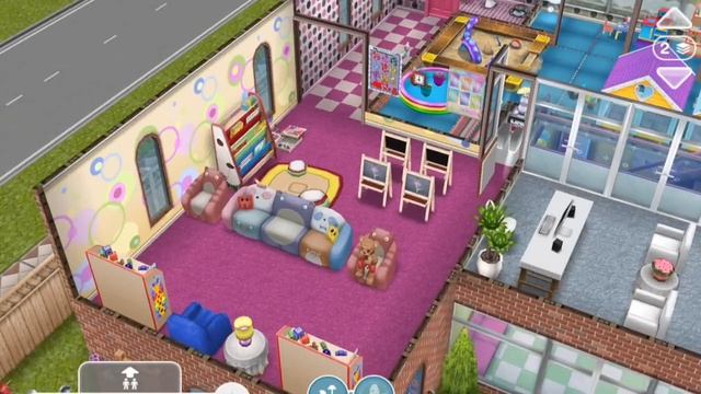 Sims FreePlay - Child Daycare Remodeled (Original House Design) смотреть онлайн