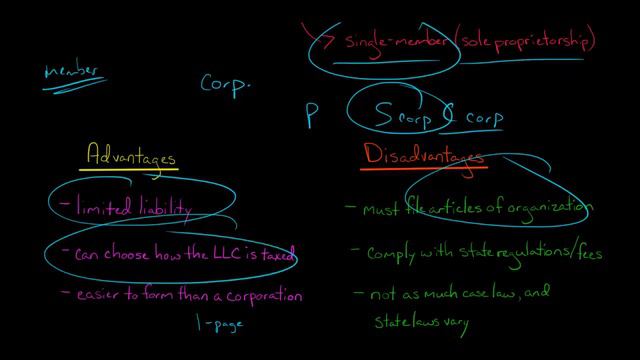 LLCs | Advantages and Disadvantages смотреть онлайн