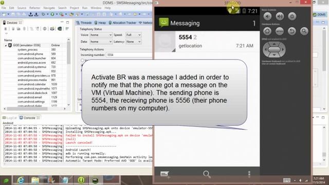 Project Dev Tour: Android Text Message GPS Tracker - Java, Eclipse, Android смотреть онлайн