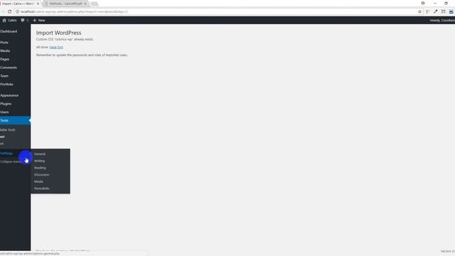 Set Up Caliris - Responsive One Page WordPress Theme смотреть онлайн