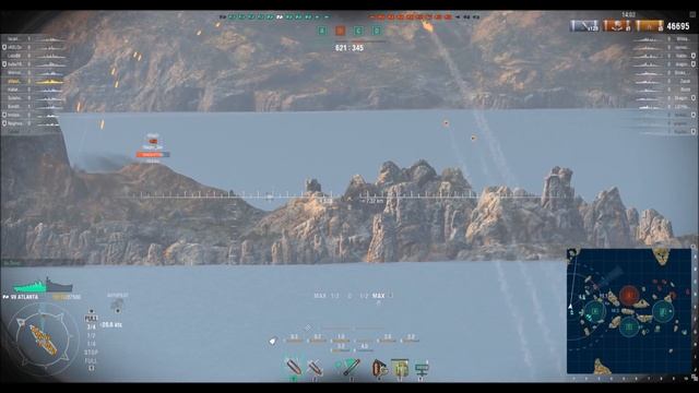 World Of Warships Atlanta CL-51