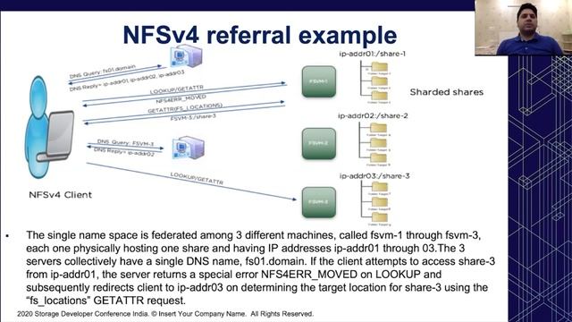 Multinode scale out NAS using NFSv4 referrals смотреть онлайн