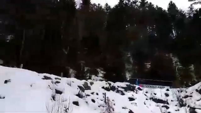 Зимний водопад . Карпаты. смотреть онлайн