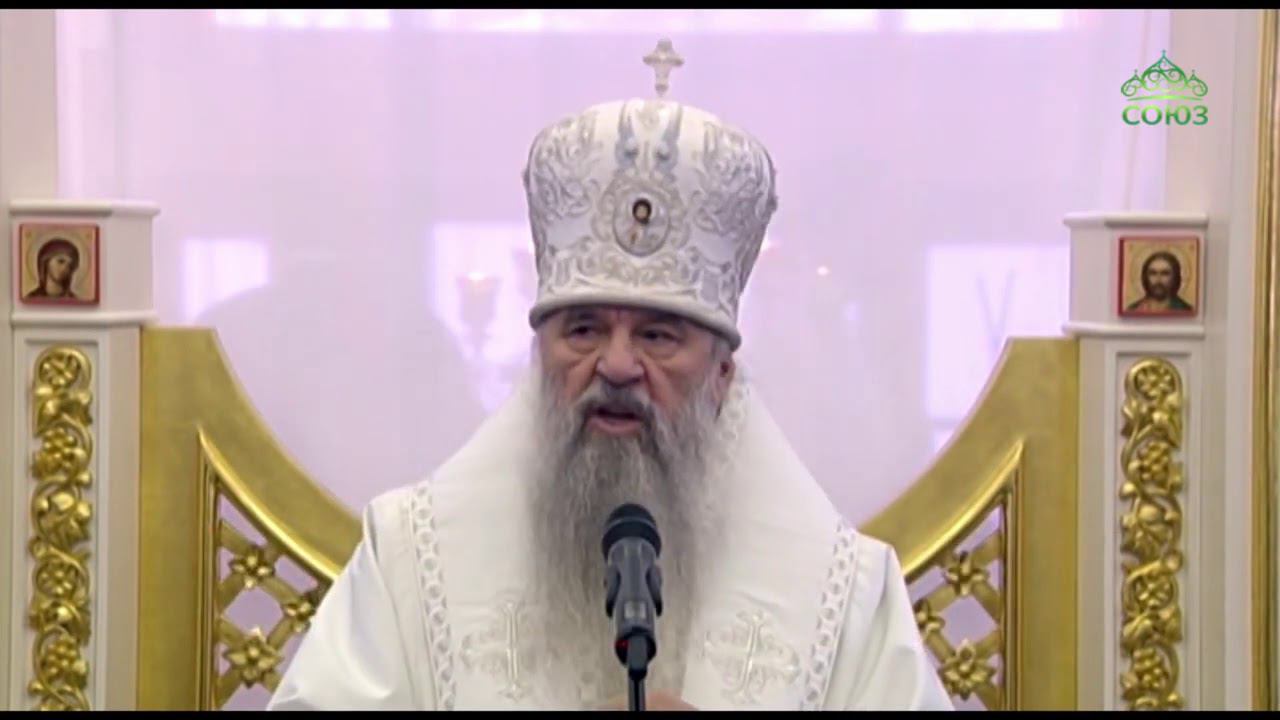 14 января 2021 митрополит Санкт-Петербургский и Ладожский Варсонофий совершил Литургию в нашем храме смотреть онлайн