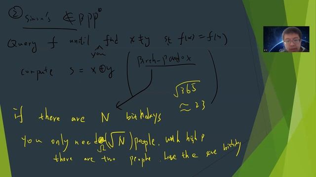 Simon’s problem and Oracle separation showing BPP^A ⊈ BQP^A смотреть онлайн