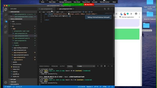 Angular - Json Data reading Iterating with NgFor and interface смотреть онлайн