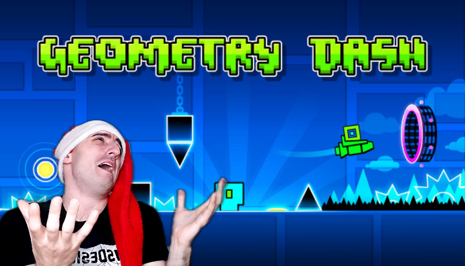 Это Нервная игра» Geometry dash смотреть онлайн