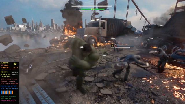 Marvel's Avengers / Intel Xeon E3-1230 V2 / Radeon RX 580 / FPS TEST (SSD) смотреть онлайн