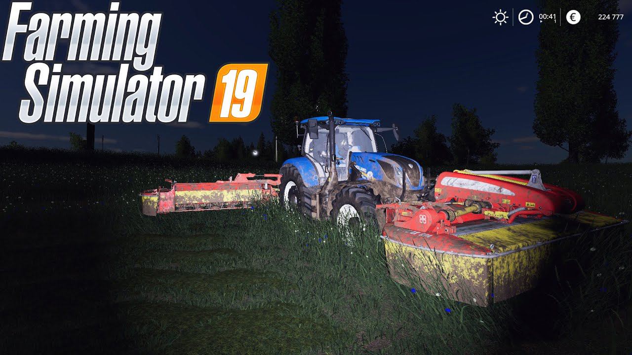 Завершаем контракт на тюкование + другие контракты. Развиваем колхоз "Свапа агро". FS 19 Стрим. смотреть онлайн