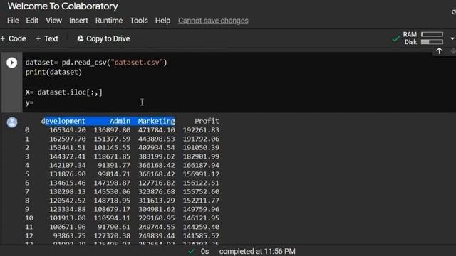 MULTIPLE LINEAR REGRESSION IN PYTHON ( THEORY + PRACTICAL ) смотреть онлайн