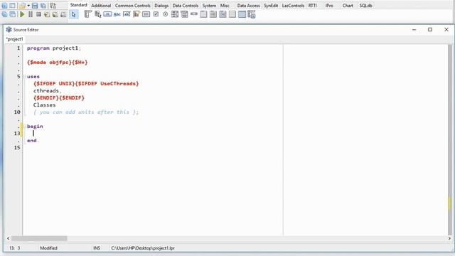PASCAL programMing tutorial 1 getting started with lazarus 1 смотреть онлайн