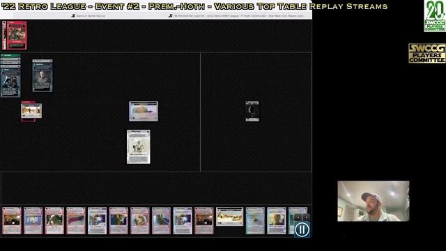 Star Wars CCG - 2022 Retro League - Event #2 - Premiere-Hoth - Various Game Streams смотреть онлайн