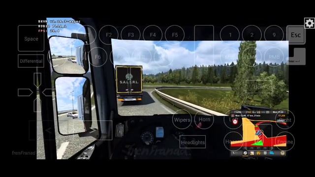 Euro Truck Simulator 2 (Windows) on Android | Box64Droid Native смотреть онлайн