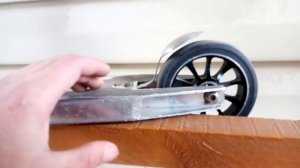 Делаем тормоза из ложки. Трюковой самокат!