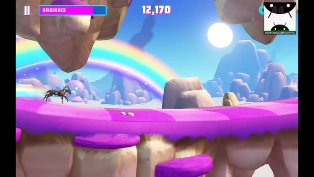 Robot Unicorn Attack 3 Android GamePlay (By [adult swim] games) смотреть онлайн