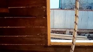 РЕКОНСТРУКЦИЯ И ЗАДЕЛКА ОКОННЫХ ПРОЁМОВ В БРУСОВОМ ДОМЕ. Реконструкция дома из бруса8.20НА9.30часть