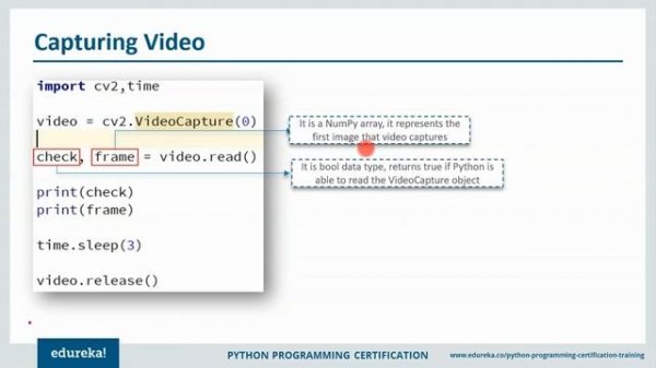 OpenCV Python Tutorial | Creating Face Detection System And Motion Detector Using OpenCV | Edureka