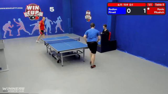 00:00 Пирвели Родион 3-2 Плющ Павел стол 5 ЮГ-6 25.06.22 смотреть онлайн