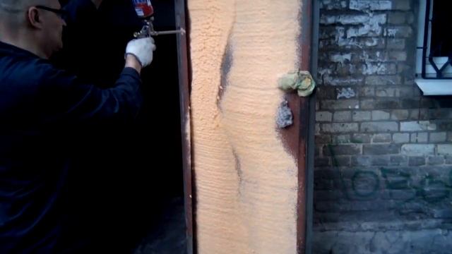 Полинорим двери подъезда. Готовимся к зиме. смотреть онлайн
