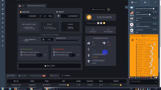 Битслер с крупными бонусами. Как набить баланс