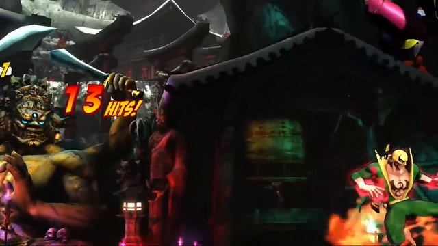 The Immortal Iron Fist: a UMVC3 combo video смотреть онлайн