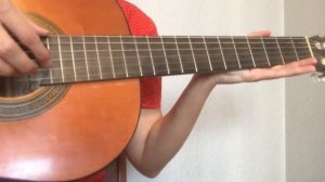 Гитара. Первый класс ДШИ. Ноты на грифе (видео тренажёр)