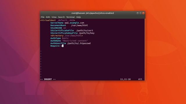 apache set up virtual host with .htpasswd, rewrite rule and ssl смотреть онлайн