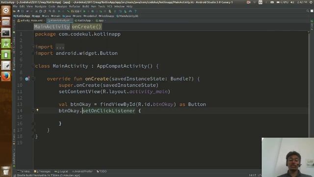 Kotlin Android Introduction смотреть онлайн
