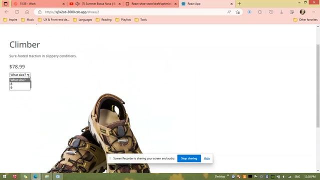 React-shoe-store(State management) смотреть онлайн
