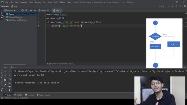 Conditionals in Python - If Else. смотреть онлайн