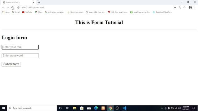 Form tutorial - Part 2 || input type="file" || attributes || their uses смотреть онлайн
