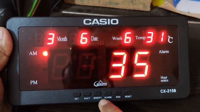 CASIO CX-2158 | Caixing CX 2158 | সময়, তারিখ এবং অ্যালার্ম সেটআপ смотреть онлайн