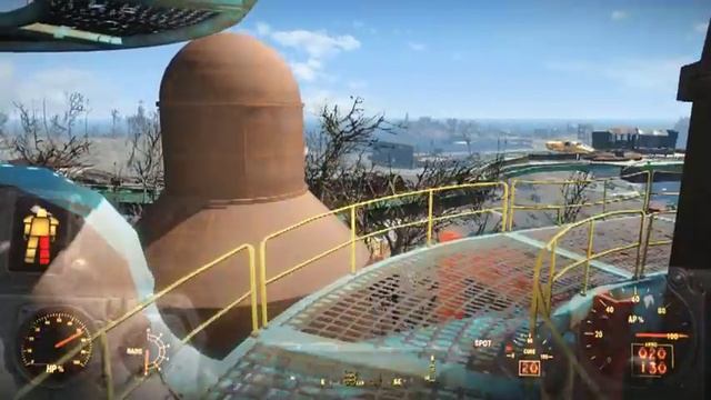 Fallout 4: Здесь могут водиться монстры #1. Подводная лодка в Fallout 4 . смотреть онлайн