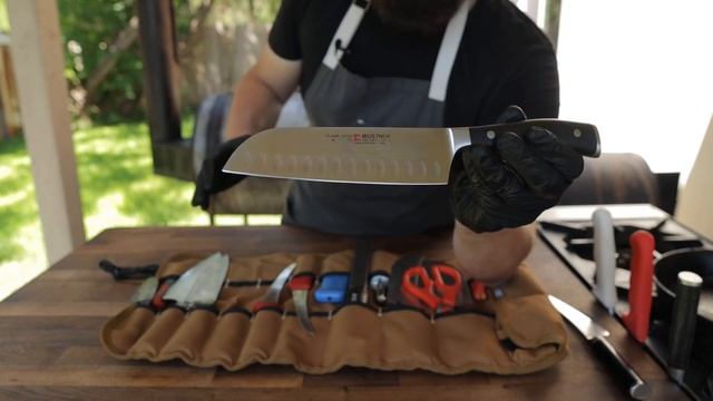 How to Build a Knife Roll | Chuds BBQ смотреть онлайн