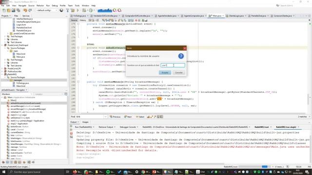 Chat RabbitMQ смотреть онлайн
