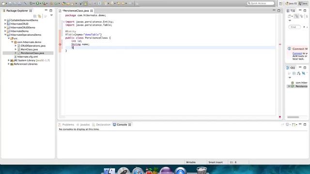 Tutorial#5 - Creating the Persistence Class смотреть онлайн