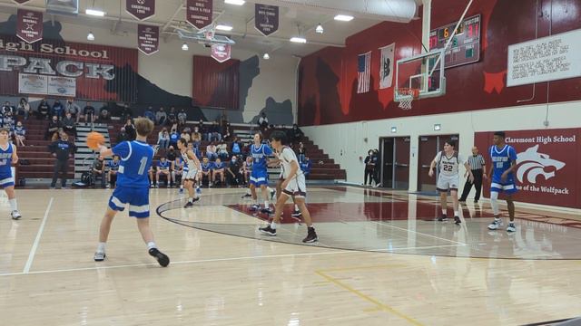 Tyler Mejia Claremont H.S vs Alta Loma H.S. 1/14/22 смотреть онлайн