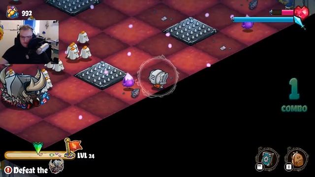 "Slashy Hero" First look Gameplay Streamed смотреть онлайн
