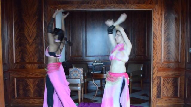 "Arabian Nights" - dance duo Tania Jasmine & Pooja Sharma смотреть онлайн